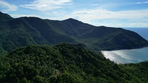 Bottle Beach Viewpoint Drone Shot – Aerial View from High Altitude Stock-Footage 337567016