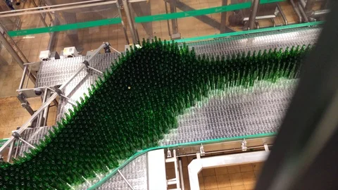 Bottle-beer factory 動画素材 116505507