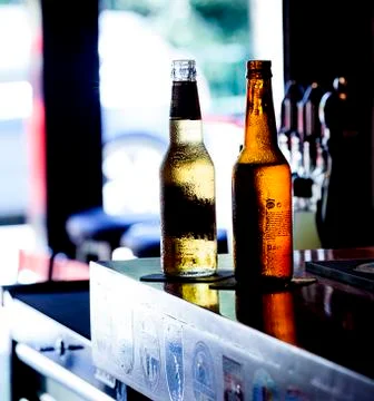 Bottle of beer Stock Photos