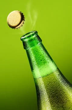 Bottle of beer Stock Photos
