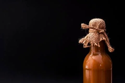 Bottle with blank mark Stock Photos