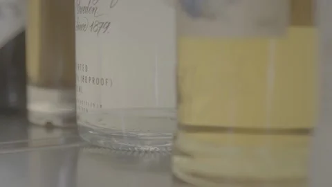 Bottle bottom halves Stock Footage 163442401