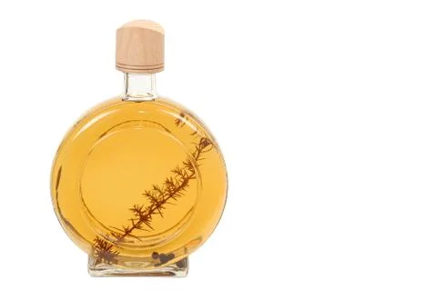 Bottle of brandy Stock Photos