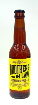 Bottle of Brothers in Law Pake Ale Stock Photos