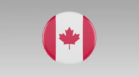 Bottle Cap Canada Stock Footage 37340984
