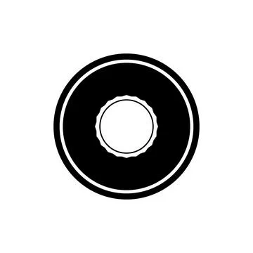 Bottle cap icon vector Stock Illustration