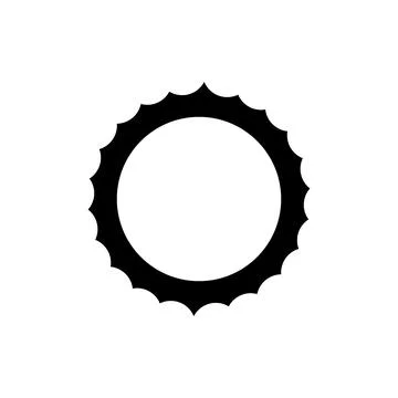 Bottle cap icon vector Stock Illustration