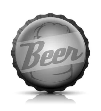 Bottle cap Stock Illustration