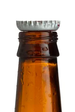 Bottle with cap Stock Photos