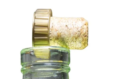 Bottle cap on white background Stock Photos