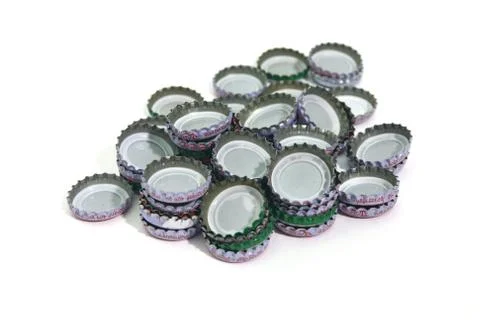 Bottle caps Stock Photos