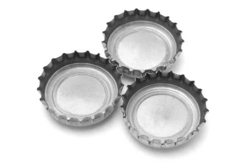 Bottle caps Stock Photos