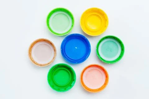 Bottle caps Stock Photos