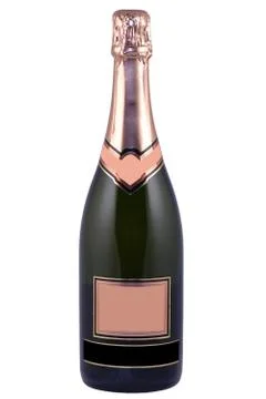 Bottle of Champagne Stock Photos