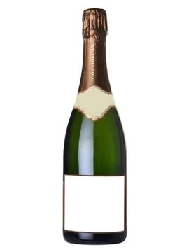 Bottle of Champagne Stock Photos