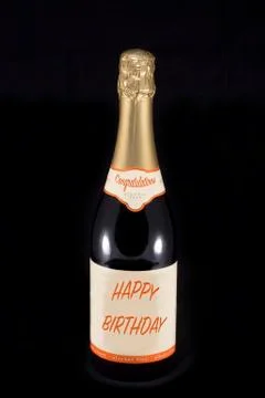 Bottle champaign Stock Photos