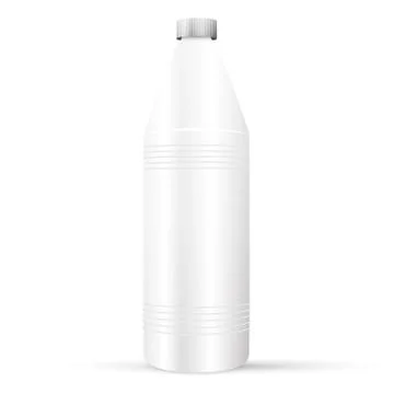 Bottle with cleaner Stock Illustration