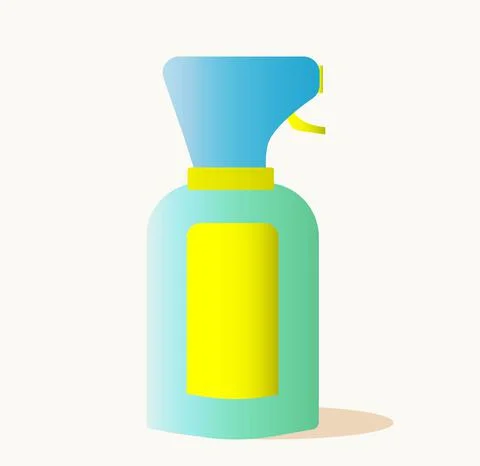 Bottle cleaner vector Stock Illustration