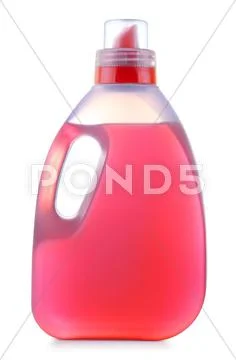 Bottle of cleaning product Stock Photos