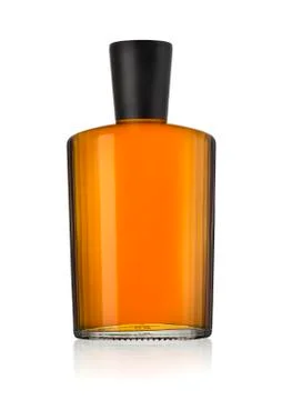 Bottle of cognac Stock Photos
