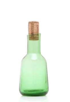 Bottle with cork Stock Photos