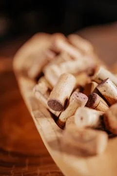 Bottle corks Stock Photos