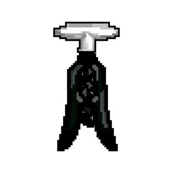 Bottle corkscrew wine game pixel art vector illustration Ilustração Stock