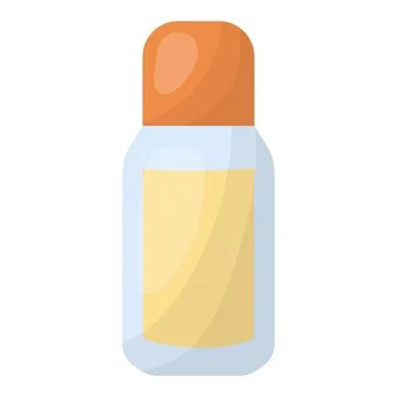 A bottle of cosmetics. Vector illustration Stock-Illustration