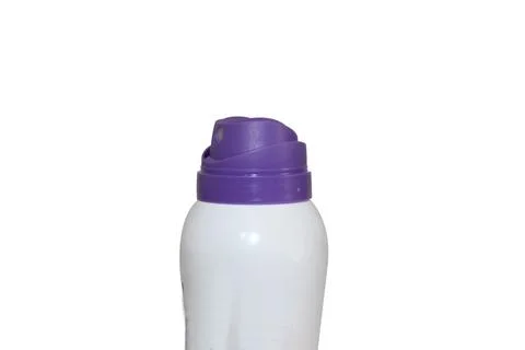 Bottle of deodorant in white background Foto stock
