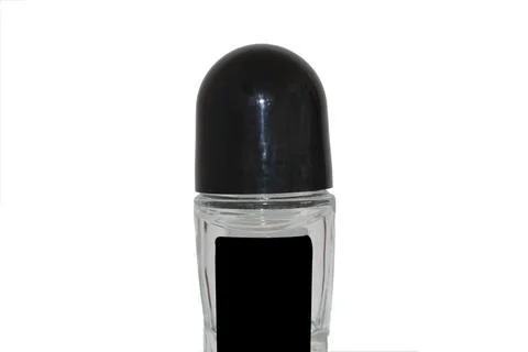 Bottle of deodorant in white background Foto stock