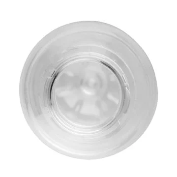 Bottle empty isolated on white background Stock Photos