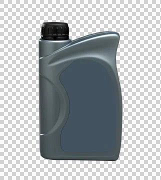 Bottle of engine oil  - clipping path Stock Photos