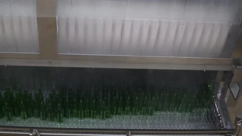 Bottle factory Stock Footage 313239348