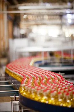 BOTTLE FACTORY Stock Photos