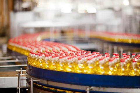 BOTTLE FACTORY Stock Photos