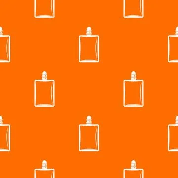 Bottle of female perfume pattern seamless Illustration