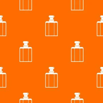 Bottle of female perfume pattern seamless Stock-Illustration