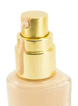Bottle of foundation Stock Photos