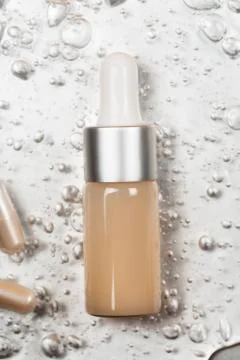 Bottle of hyaluronic acid Stock Photos