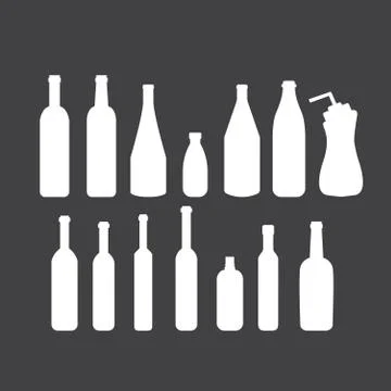 Bottle icon Stock Illustration
