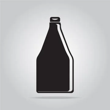 Bottle icon illustration Stock-Illustration