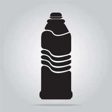Bottle icon illustration Stock-Illustration