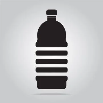 Bottle icon illustration 스톡 일러스트