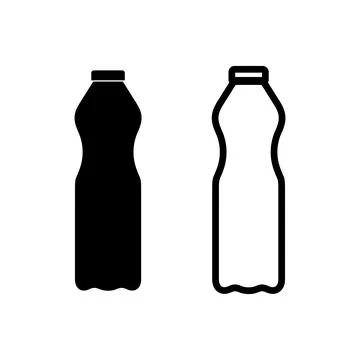 Bottle icon set. bottle vector icon Stock Illustration