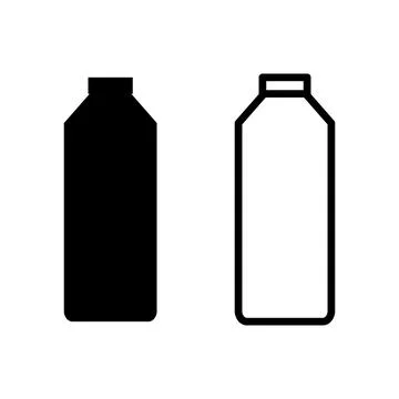 Bottle icon set. bottle vector icon Stock Illustration