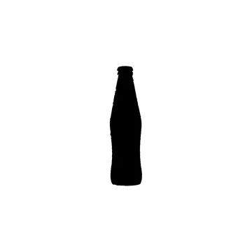 Bottle icon. Simple style packing company big sale poster background symbol.. Stock-Illustration