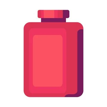 Bottle icon symbolizing hydration, beverage, nutrition Stock Illustration