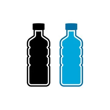Bottle icon in trendy flat style Stock Illustration