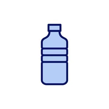 Bottle icon vector. bottle sign and symbol Stock Illustration