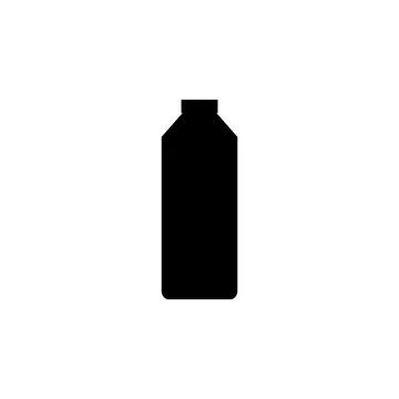 Bottle icon vector. bottle vector icon Stock Illustration